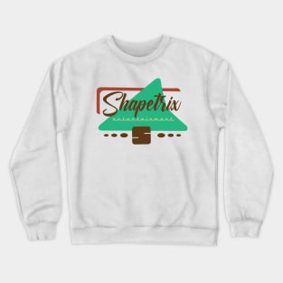 50's Shapetrix Logo - green arrow Crewneck Sweatshirt